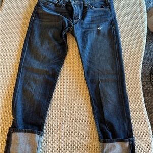 Hudson Muse Crop Skinny Jeans w/ 5” Cuff